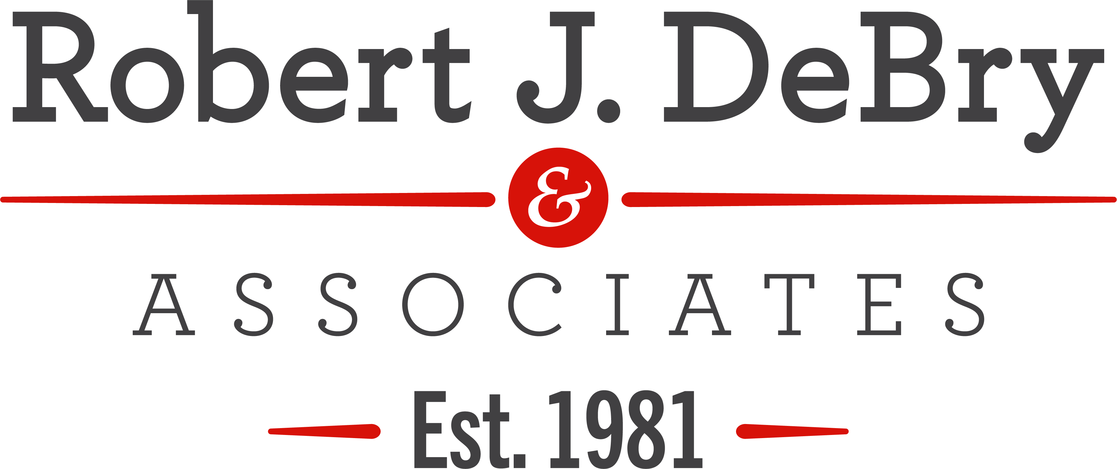 Robert J. DeBry Established 1981 Logo
