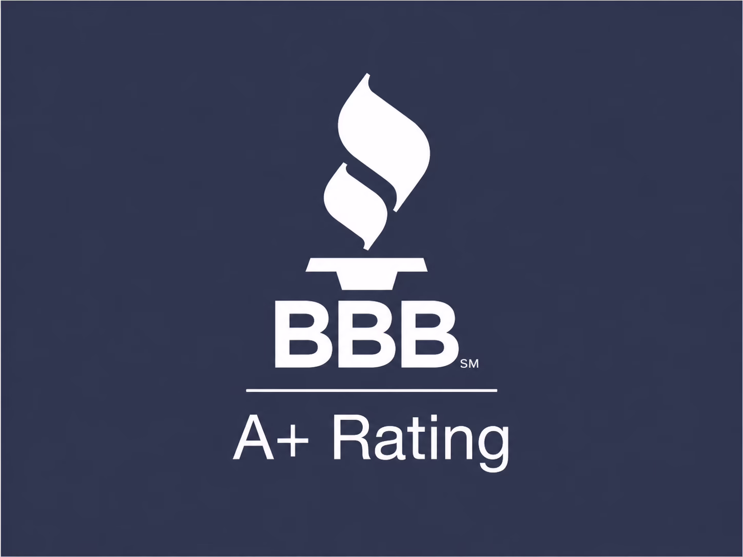 Calificación «A+» de Better Business Bureau